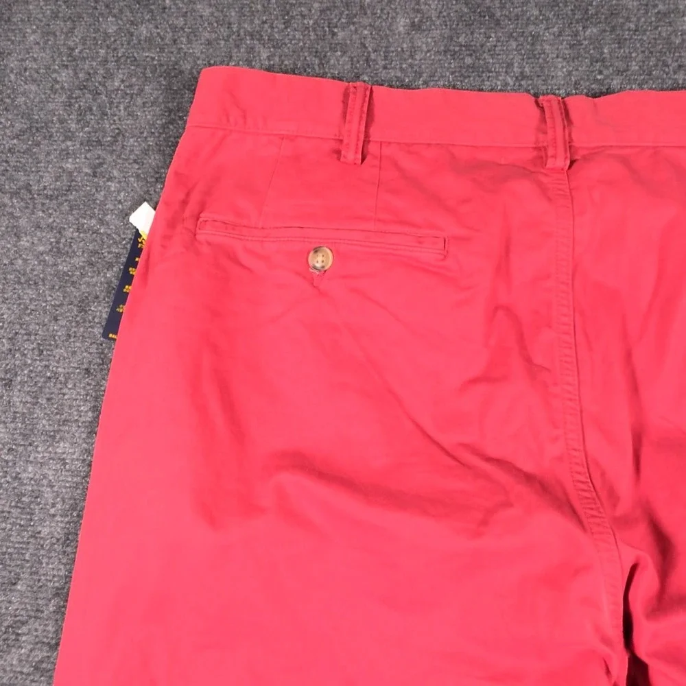 NWD Polo Ralph Lauren Chino Mens 38x30 Nantucket Red Stretch Straight Fit READ